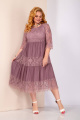 Платье Shetti 4021 пепельно-розовый