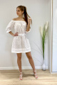Платье Art Oliya 294 белый