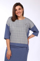 Комплект Lady Style Classic 1674/1 синий_с_серым