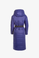 Пальто Elema 5-11104-1-164 сине-фиолетовый/рябина