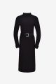 Платье Elema 5К-11321-1-164 чёрный/бордовый