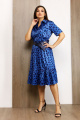 Платье Condra 4359 голубой-синий