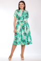 Платье Lady Style Classic 2530 зеленые_тона/ромашки