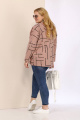 Куртка Shetti 2085-1 бежево-розовый