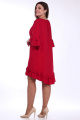 Платье Lady Style Classic 1294/2 красные_тона