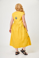 Платье Anelli 1059 желтый