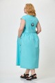 Платье Anelli 1059 голубой
