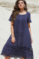 Платье Vittoria Queen 15093/1 темно-синий