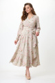 Платье Teffi Style L-1483 бежевый