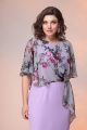 Платье Romanovich Style 1-2371 серый/сирень