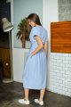 Платье Luitui R1053 голубой