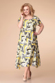 Платье Romanovich Style 1-1332 желтый_мультиколор