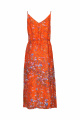 Платье Elema 5К-10995-1-170 принт_оранжевый
