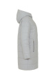 Пальто Elema 5-11105-2-170 светло-серый/чёрный
