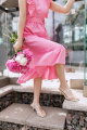 Платье KRASA 270-22 розовый