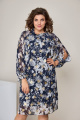 Платье Moda Versal П2397 т.синий_золото