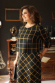 Платье Romanovich Style 1-2422 черный/горчица