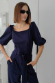 Комбинезон PATRICIA by La Cafe F15398 темно-синий
