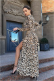 Платье ENZA 502 леопард