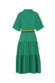 Платье Elema 5К-10960-1-164 травяной