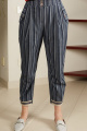 Брюки Teffi Style L-1548 синяя_полоска