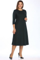 Платье Lady Style Classic 1857/6 изумрудный_с_черным