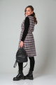 Жилет Michel chic 356 фиолет_белый