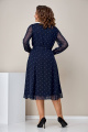 Платье Moda Versal П2399 т.синий_горох