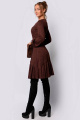 Платье PATRICIA by La Cafe F14661 коричневый