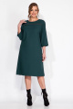 Платье Andrea Style 2258 темно-зеленый