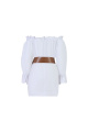 Блуза Elema 2К-11777-1-164 белый