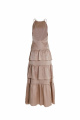 Платье Elema 5К-10950-1-164 бежевый