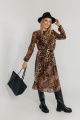Платье Amberа Style 1005-2022С леопард