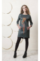 Платье Pama Style 844 зеленый