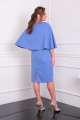 Платье Lady Line 532 голубой
