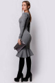 Платье PATRICIA by La Cafe F14908 серый_меланж
