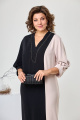 Платье Romanovich Style 1-2436 чёрный/пудра