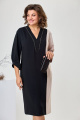 Платье Romanovich Style 1-2436 чёрный/пудра