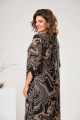 Платье Romanovich Style 1-2442 чёрный/ бежевый