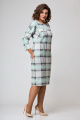 Платье Мишель стиль 1076-1 мятно-серый