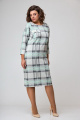 Платье Мишель стиль 1076-1 мятно-серый