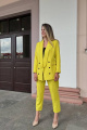 Женский костюм IL GATTO 0028-022 лимонный