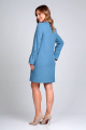 Платье Liona Style 782 голубой