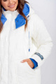 Куртка Mislana С851 бело-синий