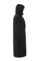 Пальто Elema 5-11107-1-170 чёрный/тёмно-серый