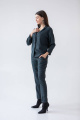 Женский костюм Ivera 6004 бирюзовый-черный