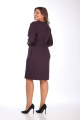 Платье Lady Style Classic 2676/1 фиолетовый_с_черным