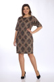 Платье Lady Style Classic 926/17 коричневый_с_черным