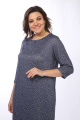 Платье Lady Style Classic 1540 синие_тона
