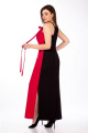 Платье LaKona 11463 красно-черный